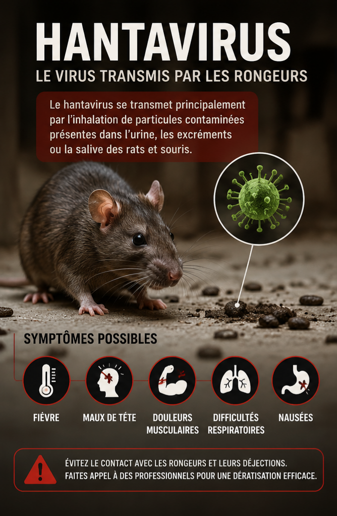 Rats et souris : pourquoi ils peuvent transmettre le virus hantavirus ?